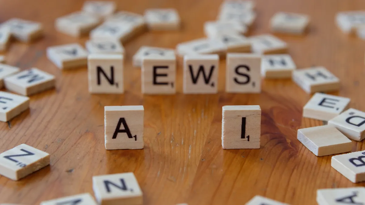 How to Evaluate AI Article Writers for Accuracy, Tone, and Originality — AI News Concept with Scrabble Letters